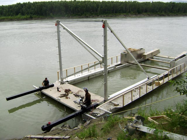 Fraser River Fish Wheel