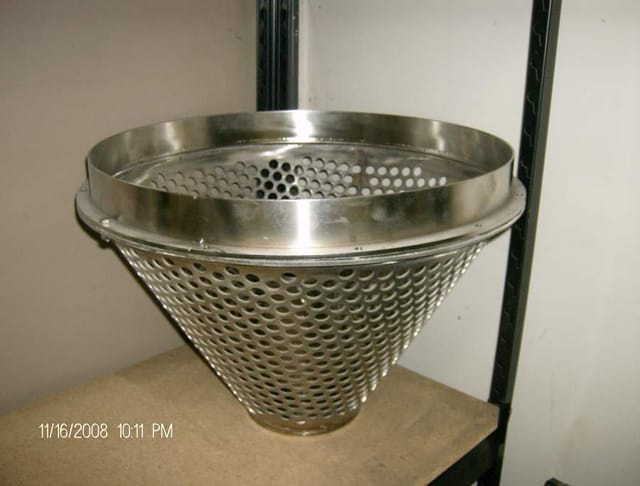 Stainless Steel Perforated Cone