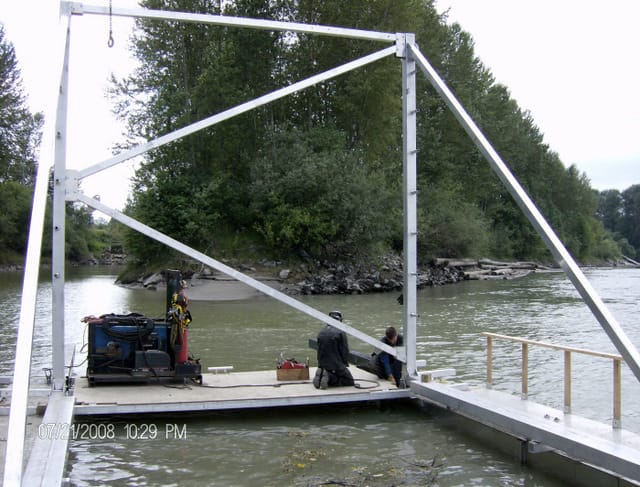 Fraser River Fish Wheel