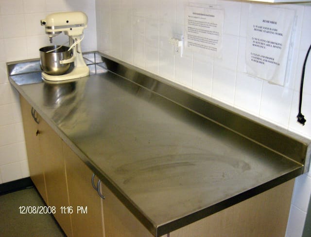 Stainless Steel Countertop