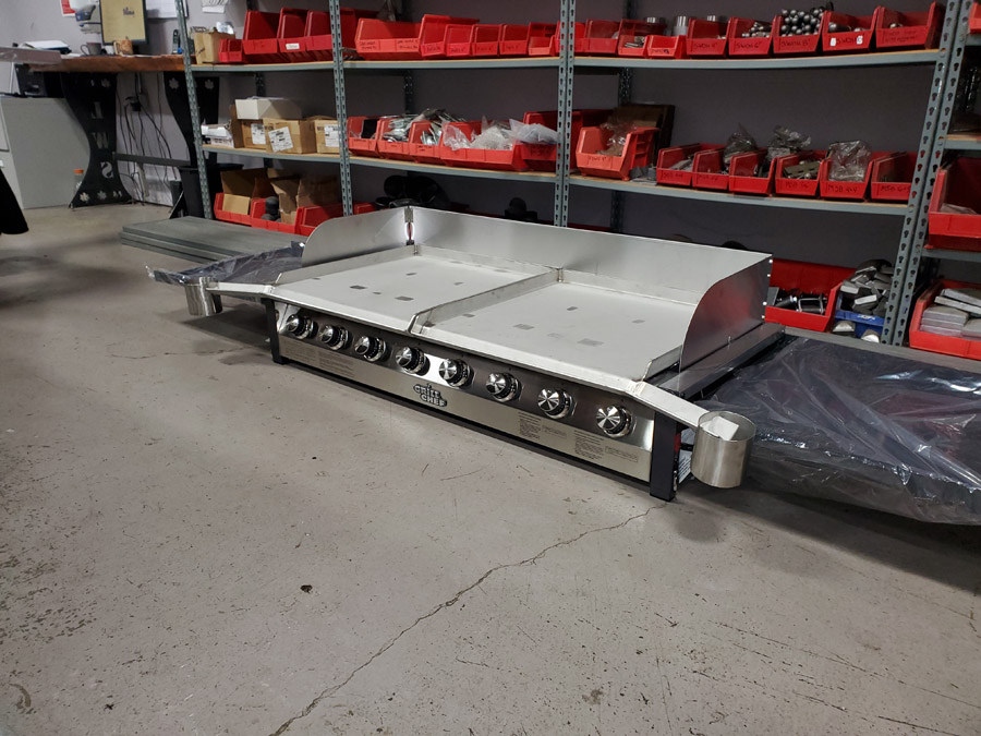 stainless steel griddle